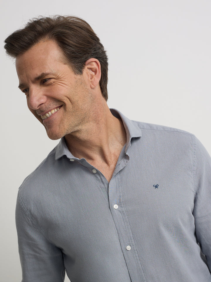 CAMISA SILBON SPORT LINO - Gris