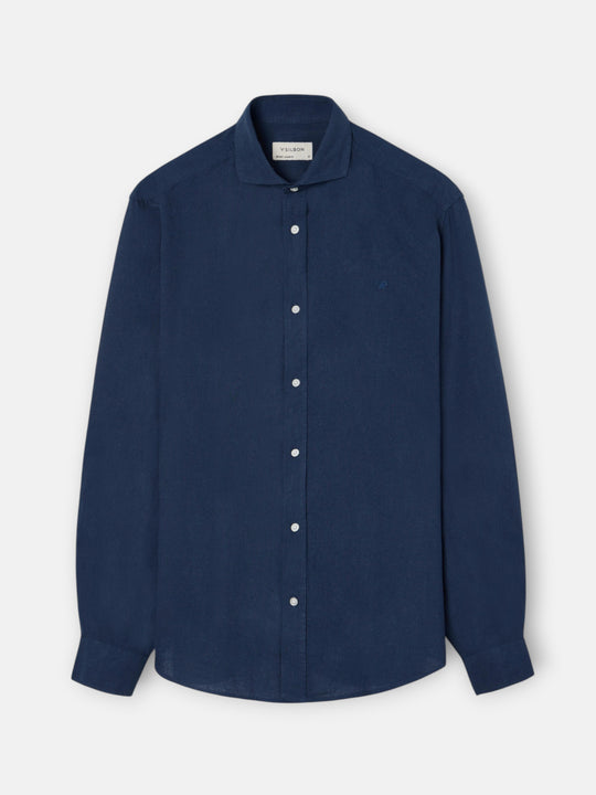 CAMISA SILBON SPORT LINO - MARINO