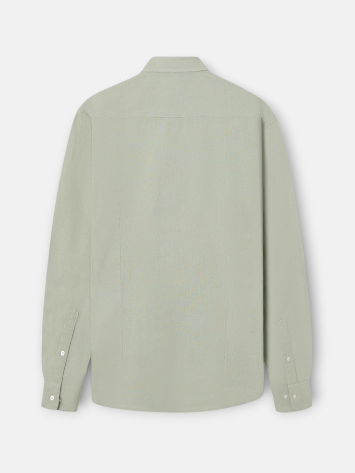 CAMISA SILBON SPORT LINO - VERDE MEDIO