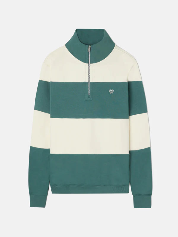 SUDADERA SILBON MEDIA CREMALLERA - VERDE