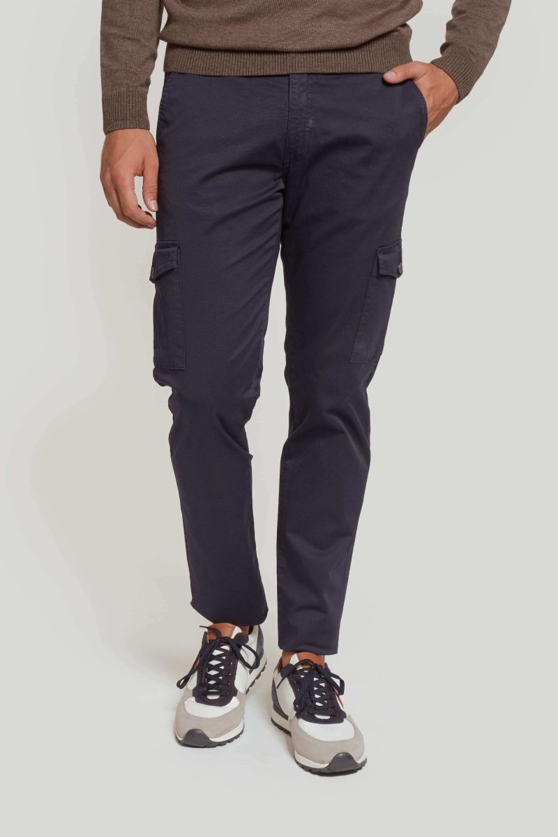 PANTALON CARGO 3892 - MARINO