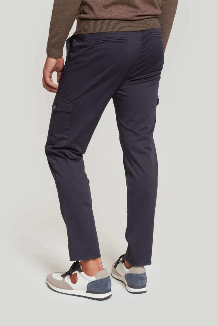 PANTALON CARGO 3892 - MARINO
