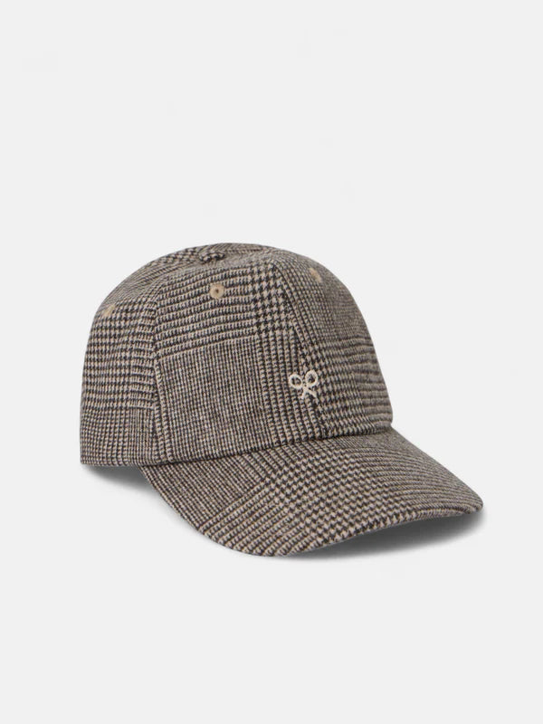 GORRA SILBON PRINCIPE GALES - BEIGE
