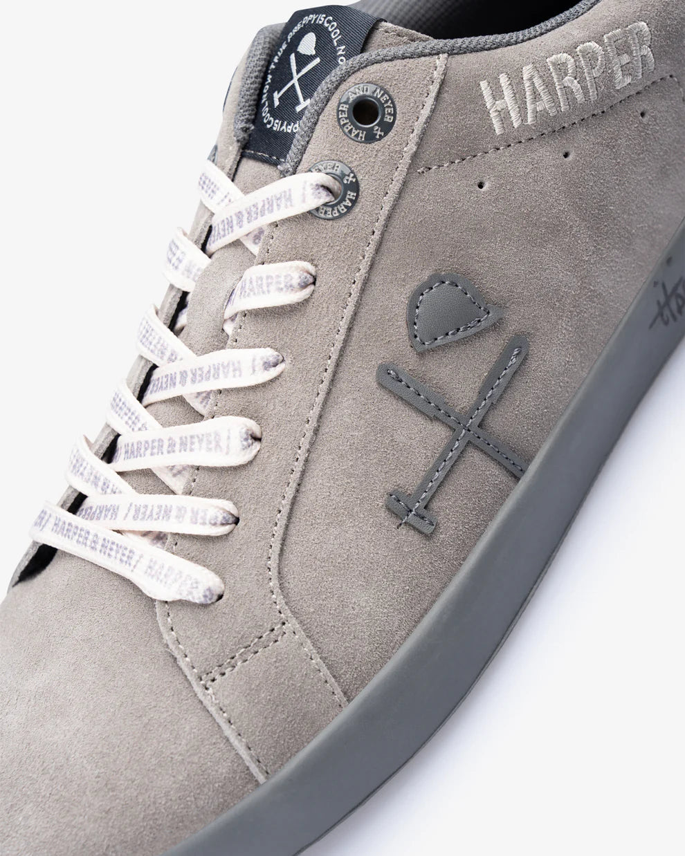 SNEAKER HARPER SUPERBOWL - GRIS OSCURO
